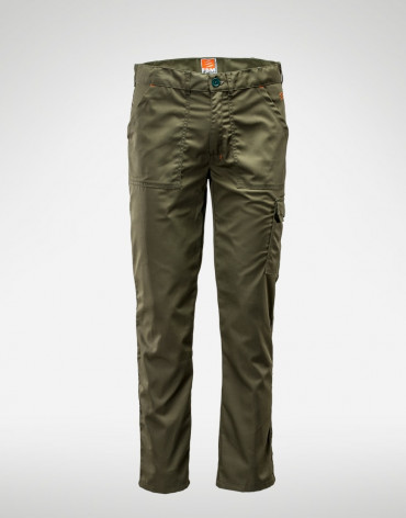 TROUSERS FREE TIME GREEN
